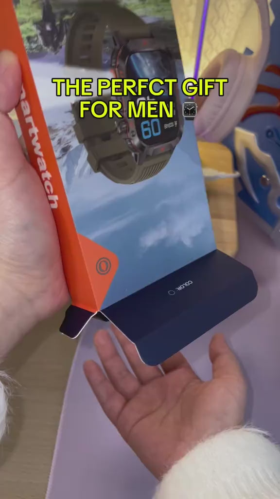 Multi-functional Smart Watch with Flashlight Compass, Fashionable Digital Watch with Heart Rate Monitoring & Sleep Tracking, Sports Watch with Multiple Sports Modes for Women & Men